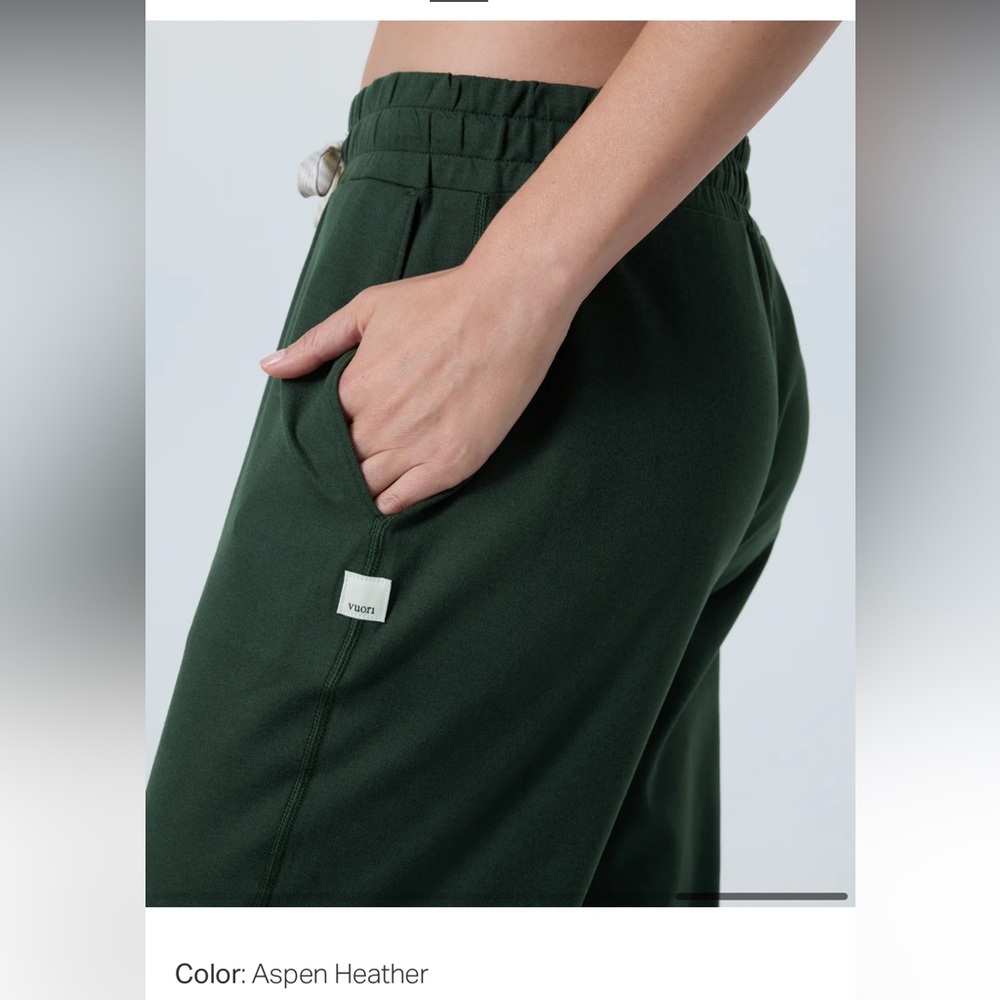 Vuori performance joggers aspen heather